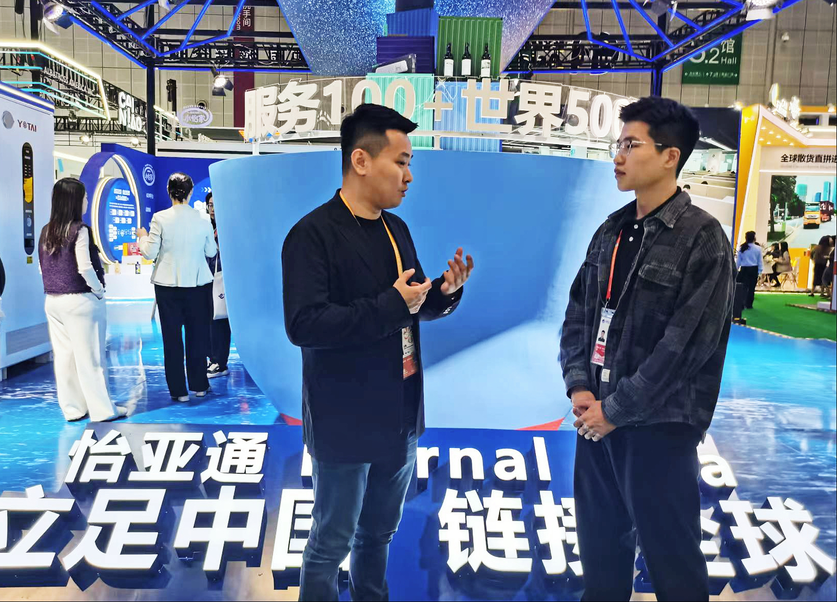 进博故事丨jinnianhui今年会王辉：进博会促进商业和文化交流